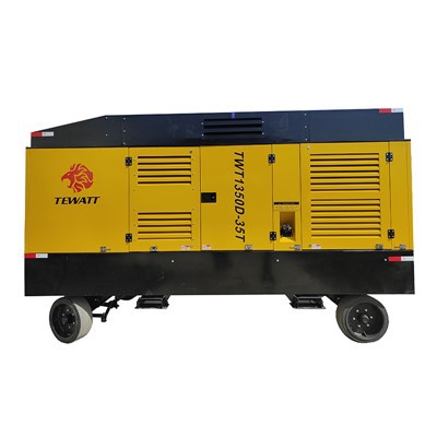 Högtrycks mobil skruvluftkompressor