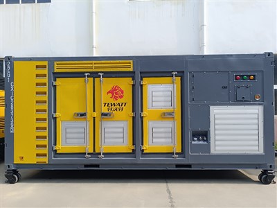 Containeriserad oljefri luftkompressor